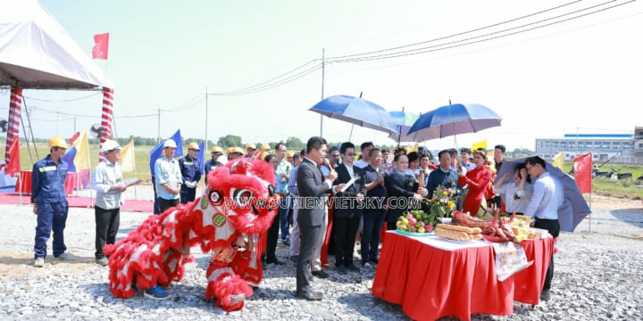 Khởi công | Công ty tổ chức lễ khởi công, động thổ tại Kiên Giang