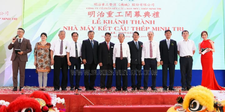 Công ty tổ chức lễ khai trương, khánh thành giá rẻ tại Tiền Giang
